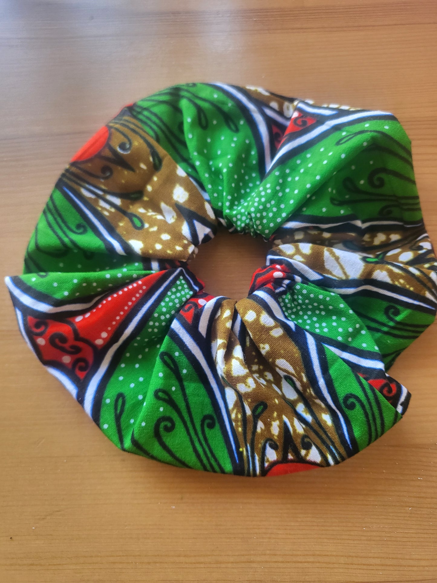 Large scrunchies 100% Cotton scrunchies - 40 patterns available - Glo Cre8s