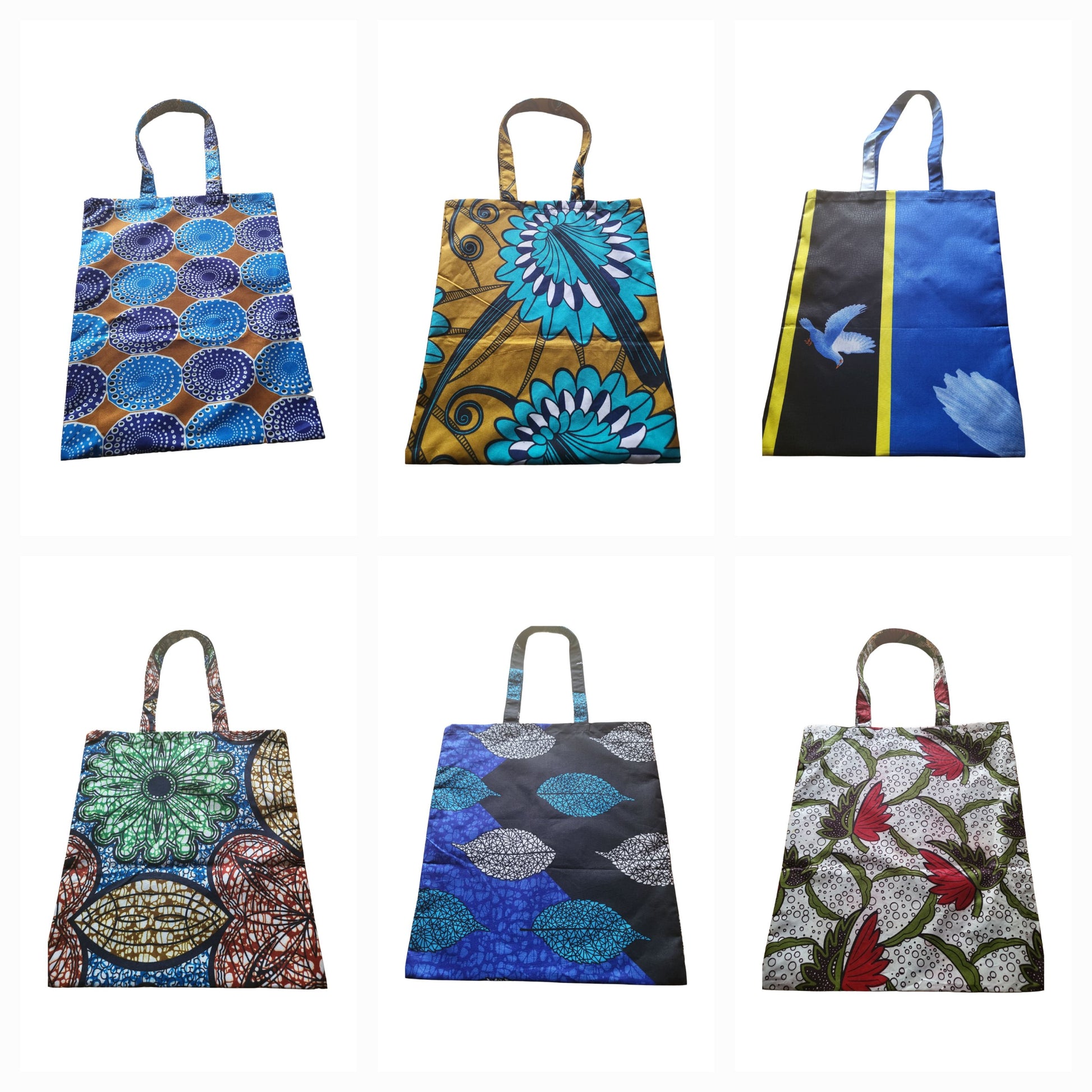 Zero waste tote bags - over 60 patterns available - Glo Cre8s