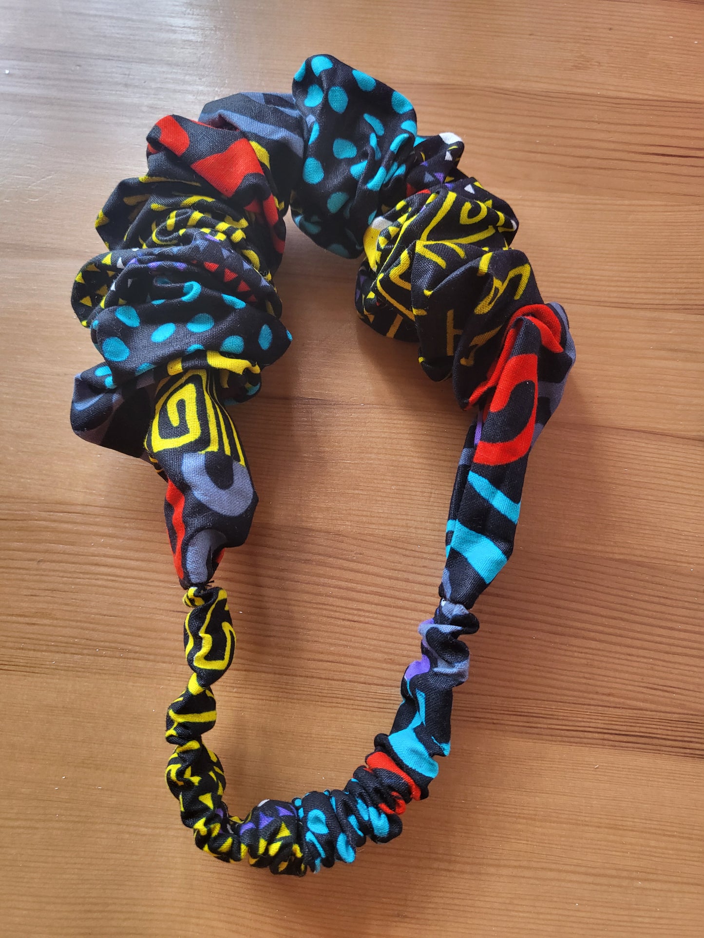 Ruffled African Print Headband - over 30 patterns - Glo Cre8s