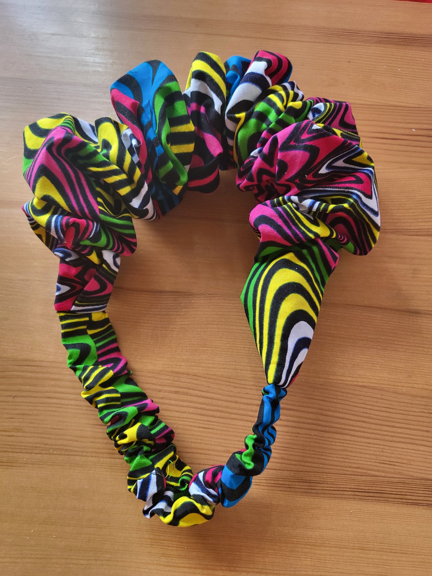 Ruffled African Print Headband - over 30 patterns - Glo Cre8s