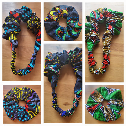 Headband with scrunchie - over 30 patterns - Glo Cre8s