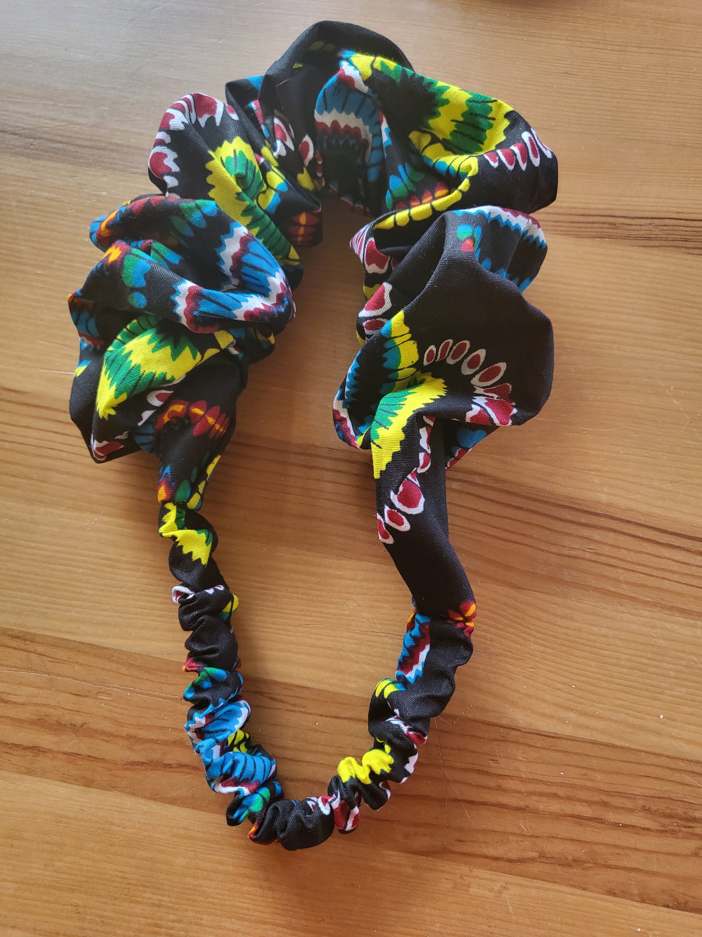 Ruffled African Print Headband - over 30 patterns - Glo Cre8s