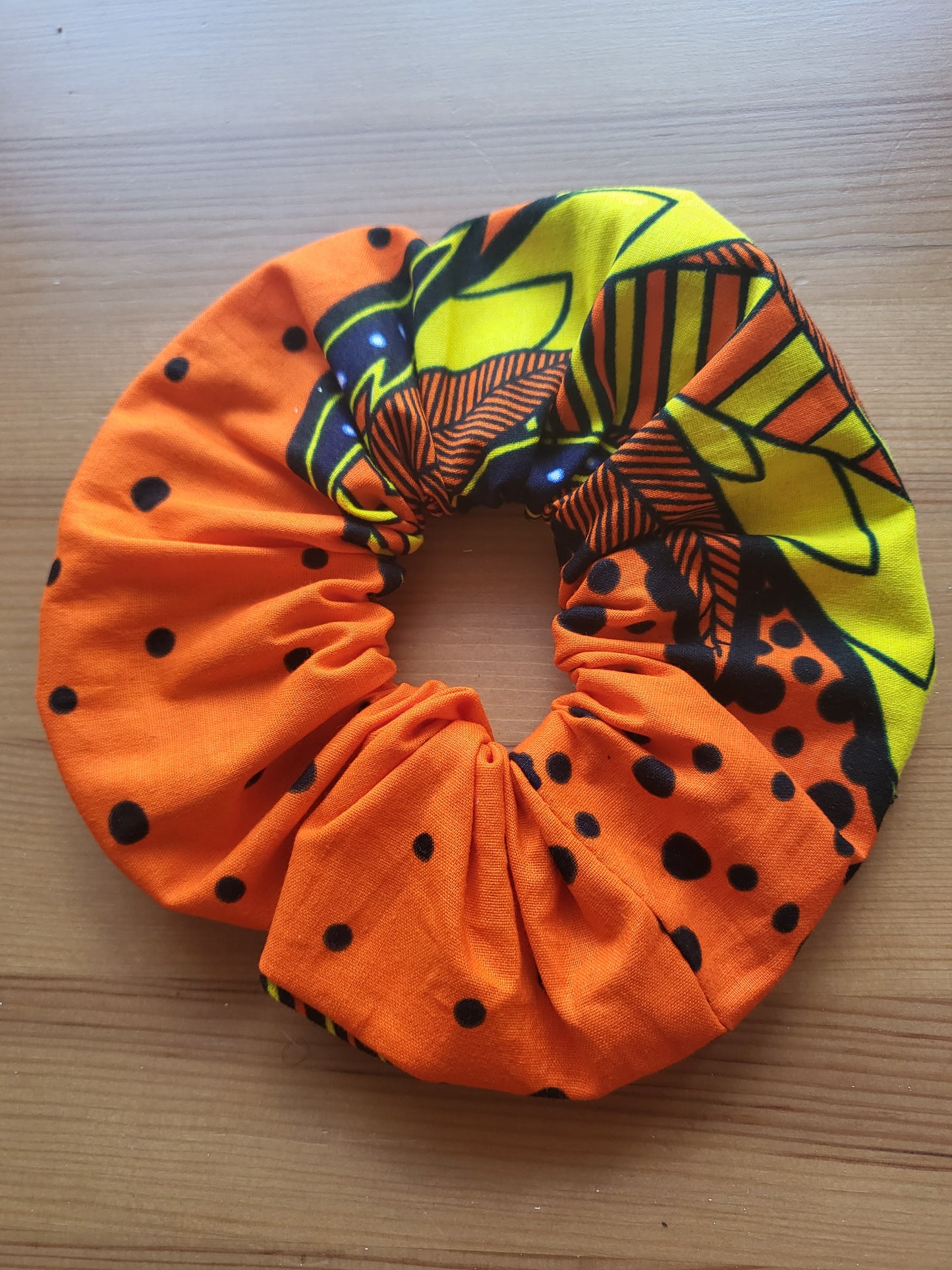 Large scrunchies 100% Cotton scrunchies - 40 patterns available - Glo Cre8s