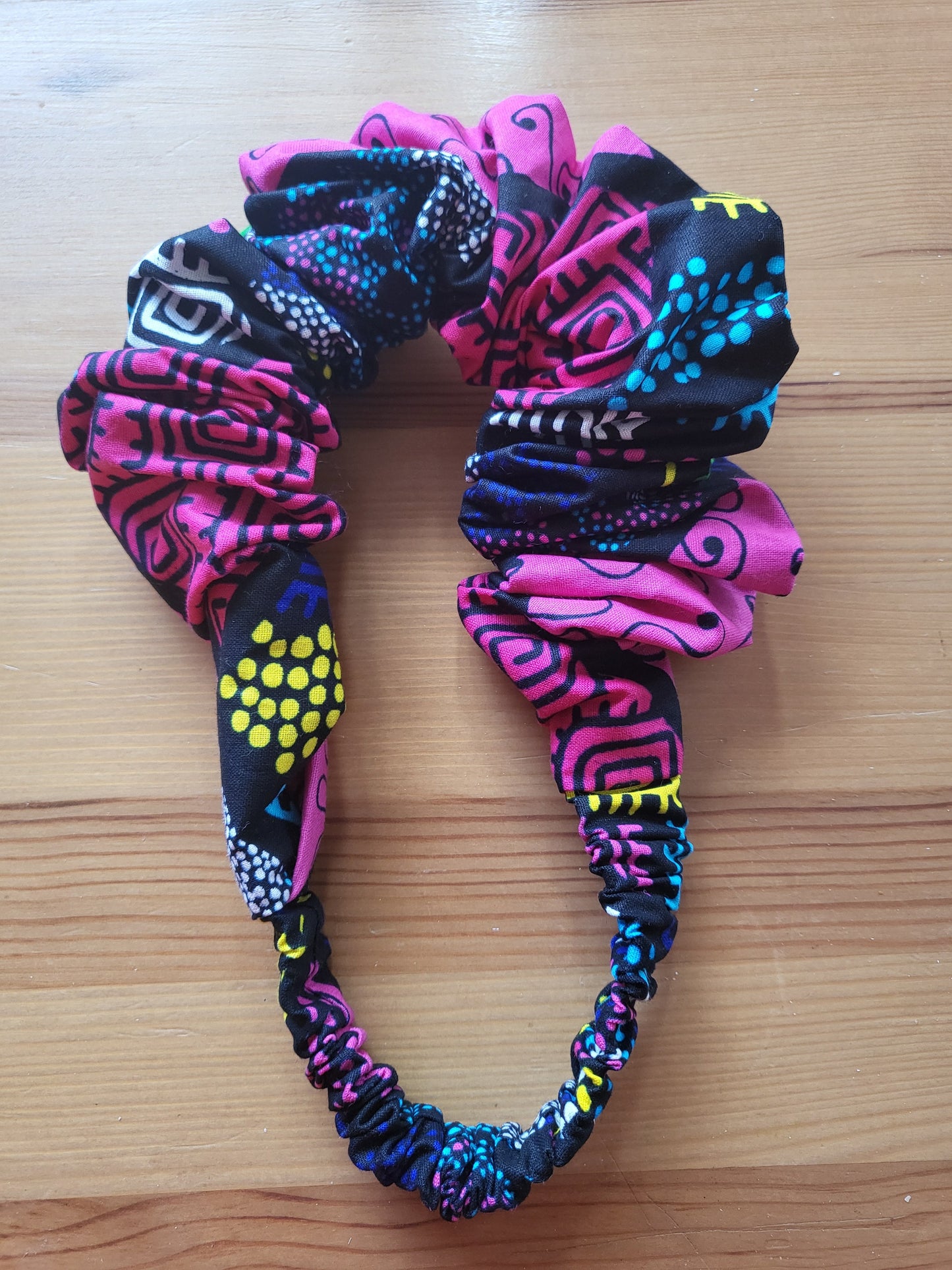 Headband with scrunchie - over 30 patterns - Glo Cre8s