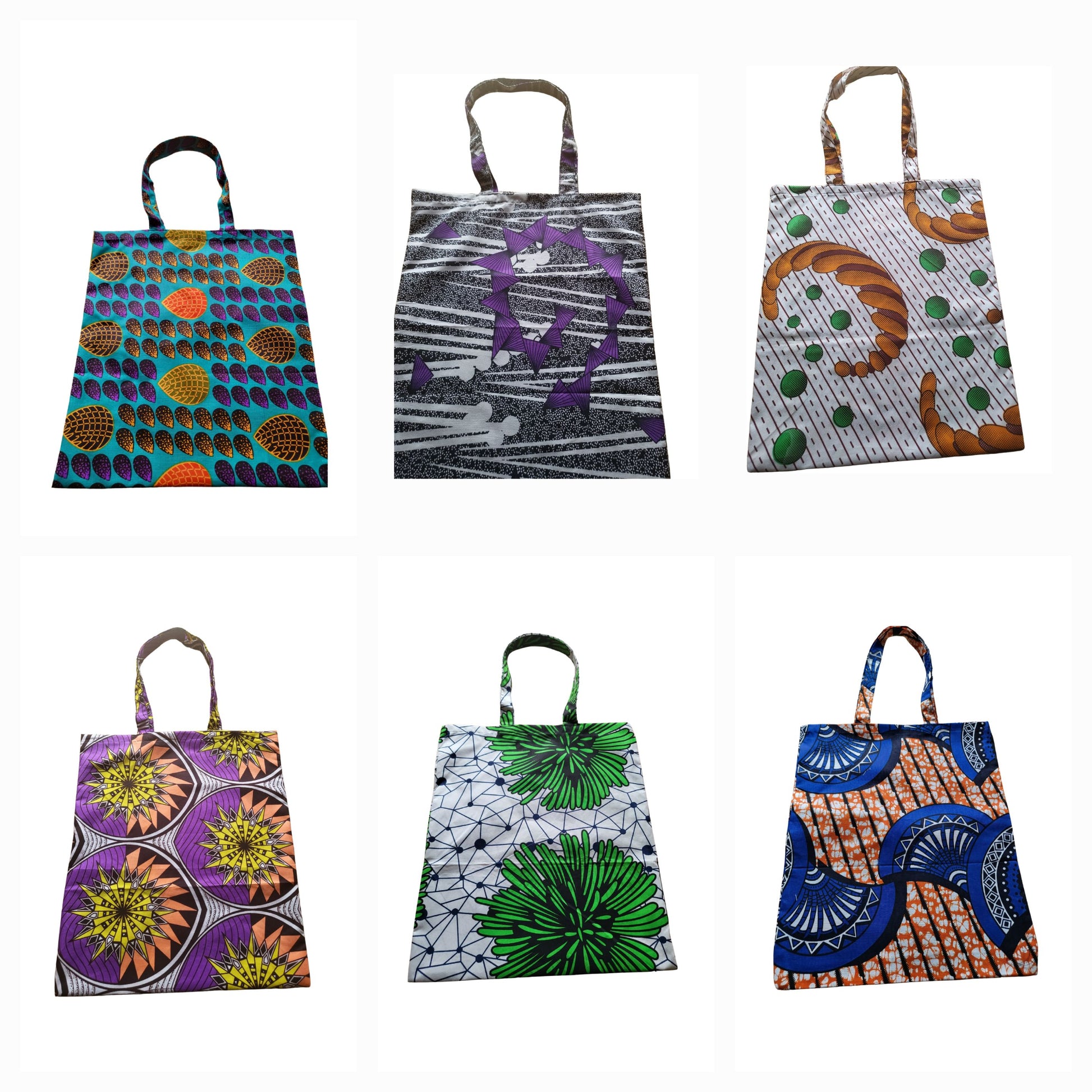 Zero waste tote bags - over 60 patterns available - Glo Cre8s