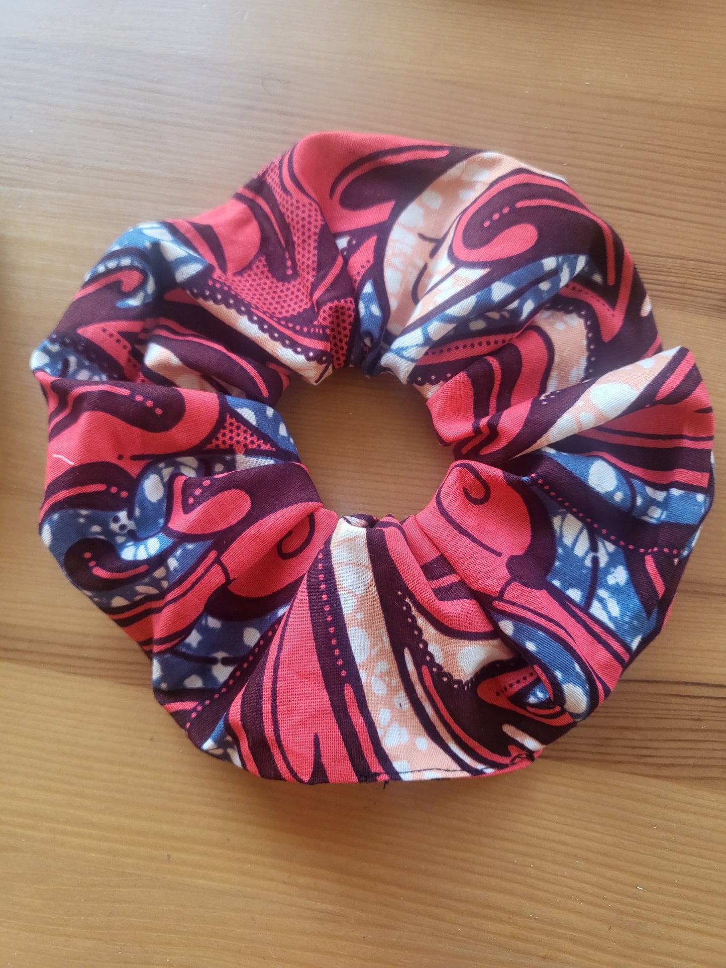 Large scrunchies 100% Cotton scrunchies - 40 patterns available - Glo Cre8s