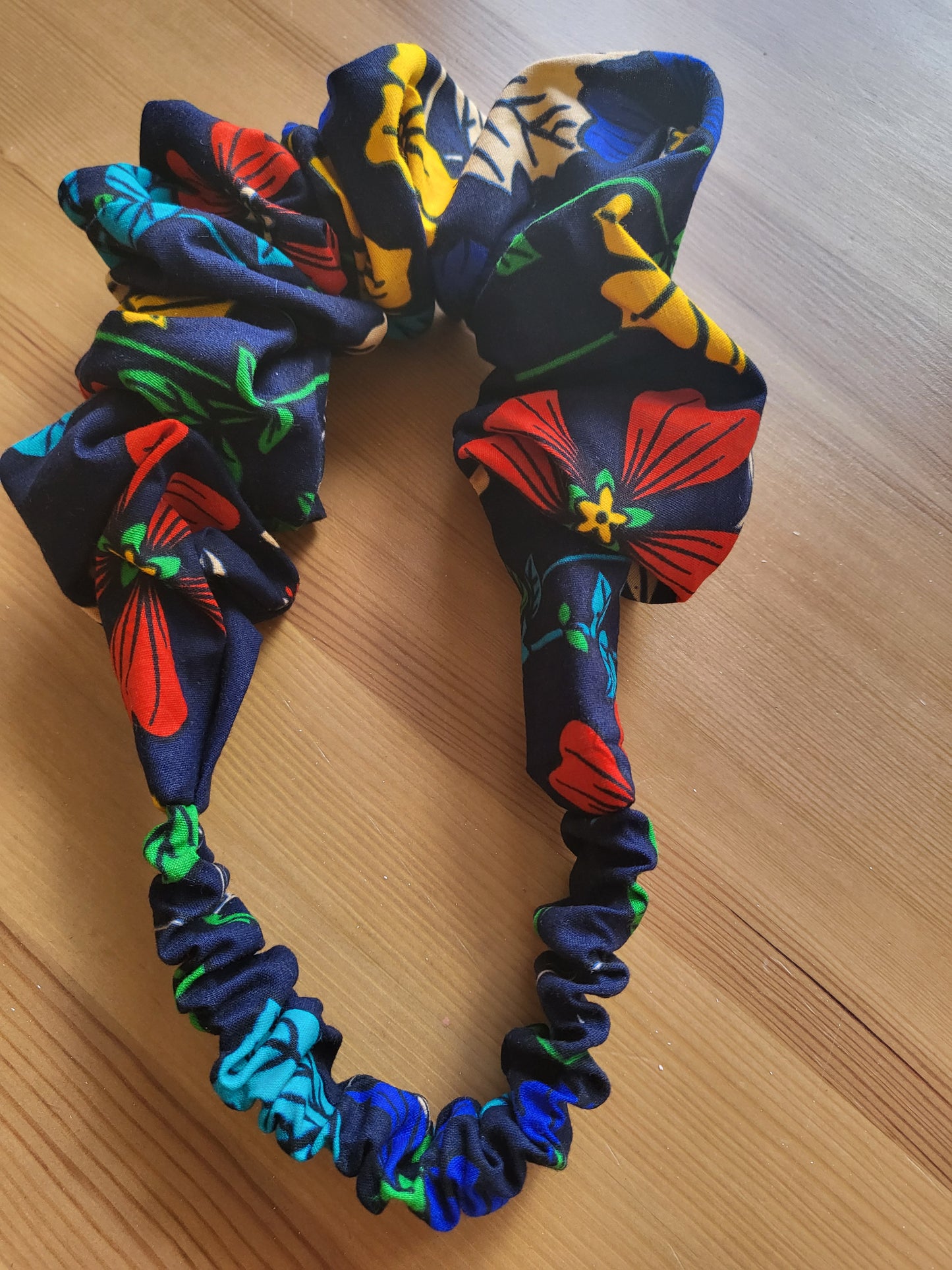 Ruffled African Print Headband - over 30 patterns - Glo Cre8s