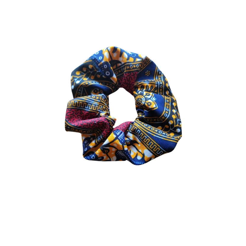 Large scrunchies | African print scrunchies - over 60 patterns - Glo Cre8s