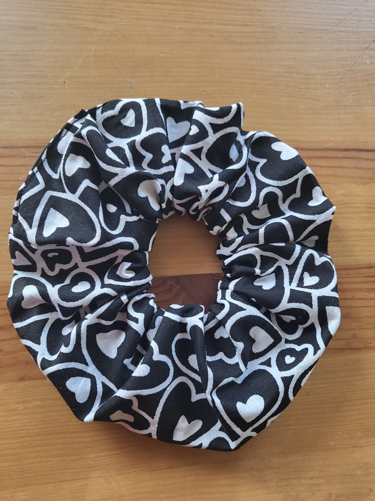 Large scrunchies 100% Cotton scrunchies - 40 patterns available - Glo Cre8s