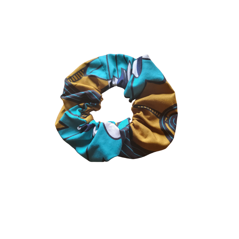 Large scrunchies | African print scrunchies - over 60 patterns - Glo Cre8s