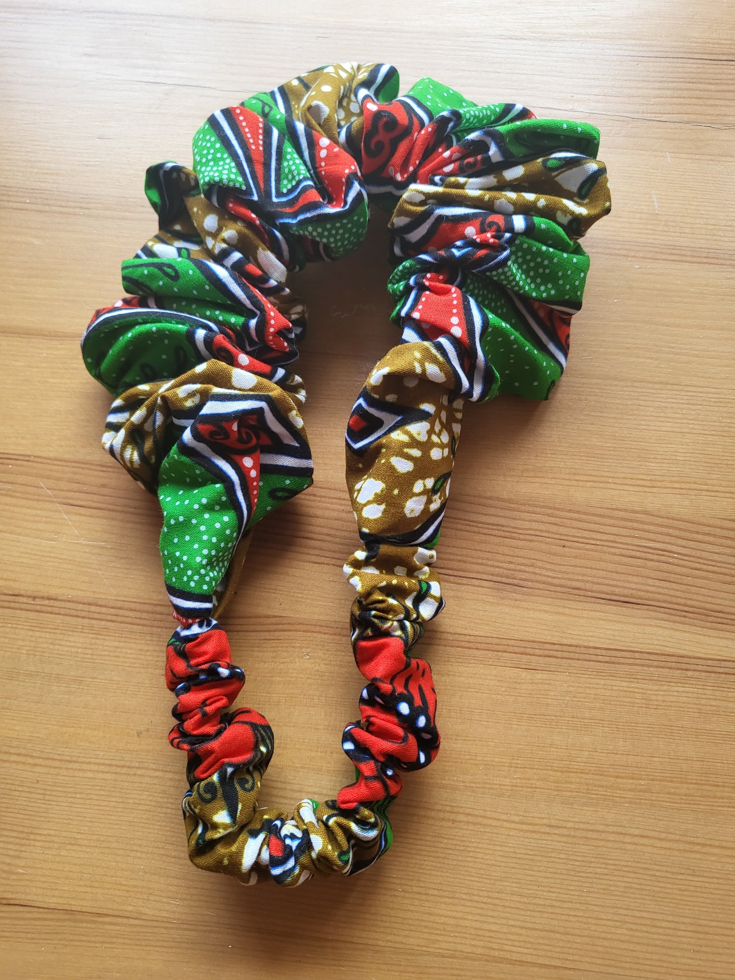 Ruffled African Print Headband - over 30 patterns - Glo Cre8s