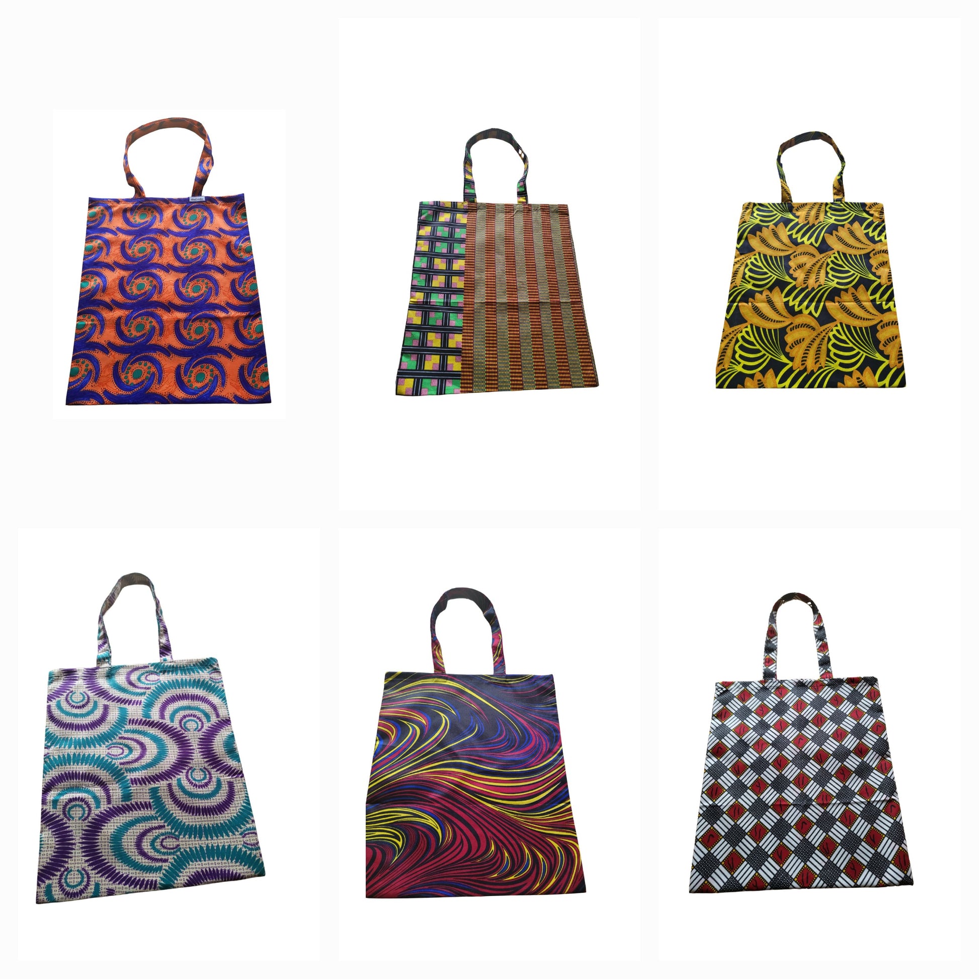 Zero waste tote bags - over 60 patterns available - Glo Cre8s