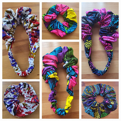 Headband with scrunchie - over 30 patterns - Glo Cre8s