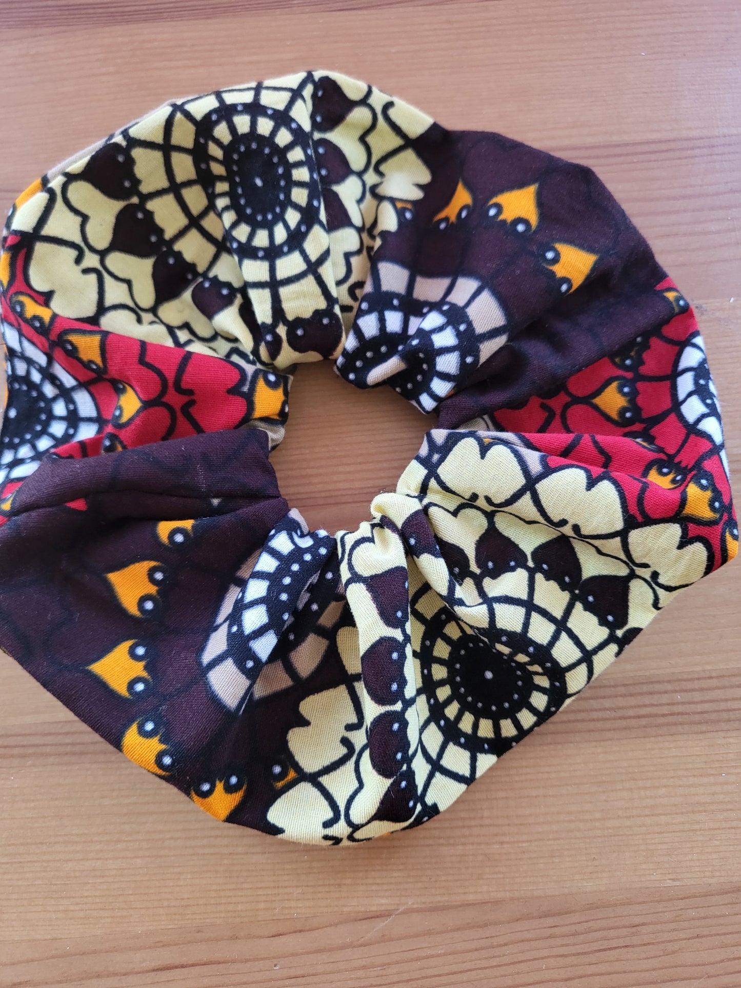 Large scrunchies 100% Cotton scrunchies - 40 patterns available - Glo Cre8s