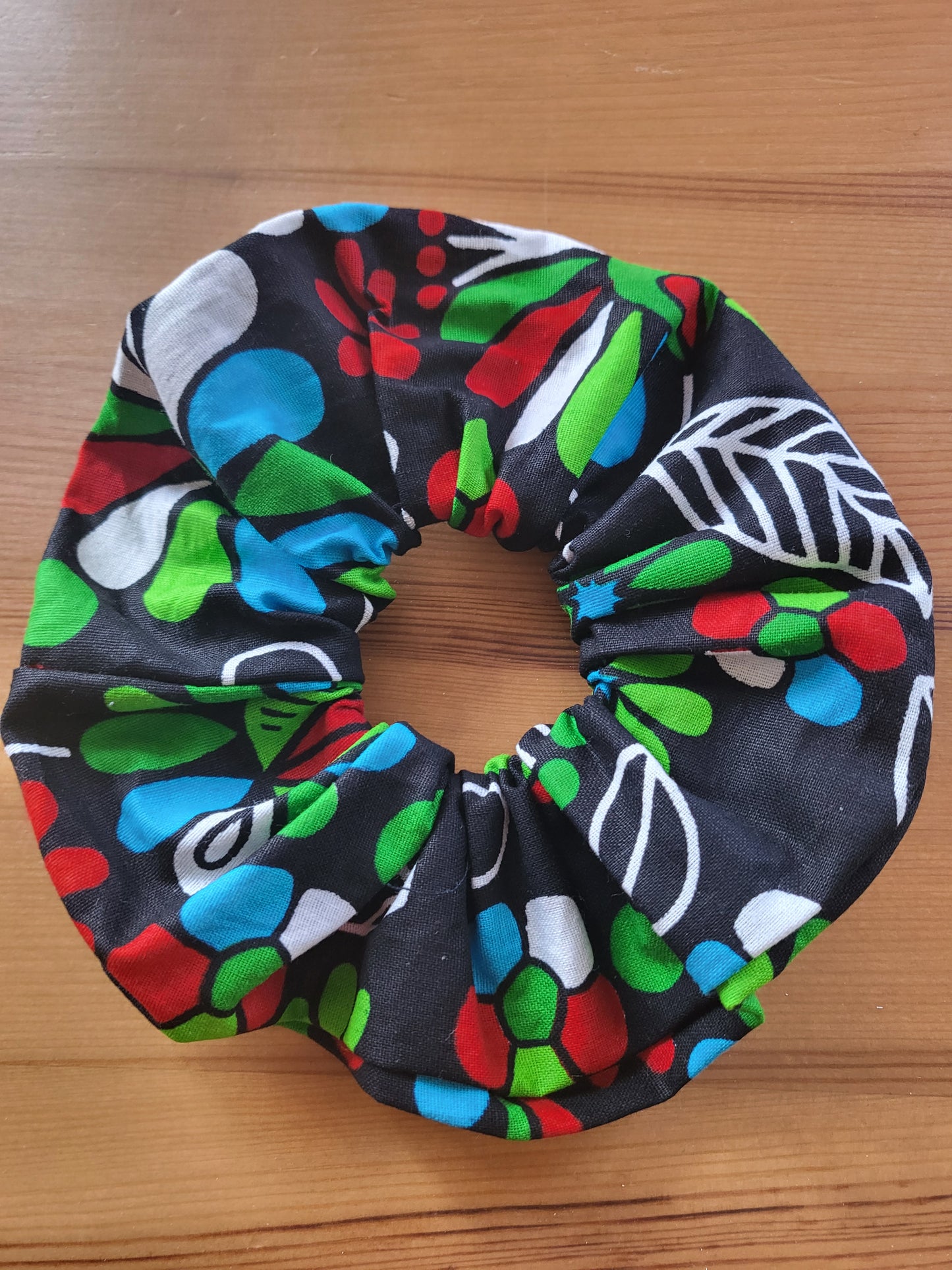 Large scrunchies 100% Cotton scrunchies - 40 patterns available - Glo Cre8s