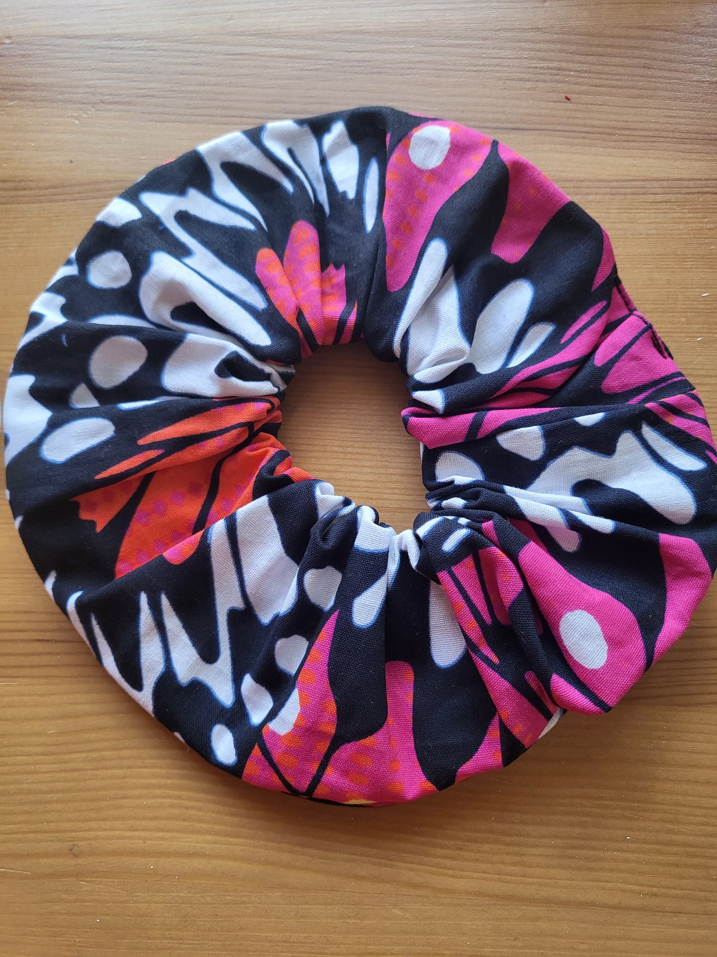 Large scrunchies 100% Cotton scrunchies - 40 patterns available - Glo Cre8s