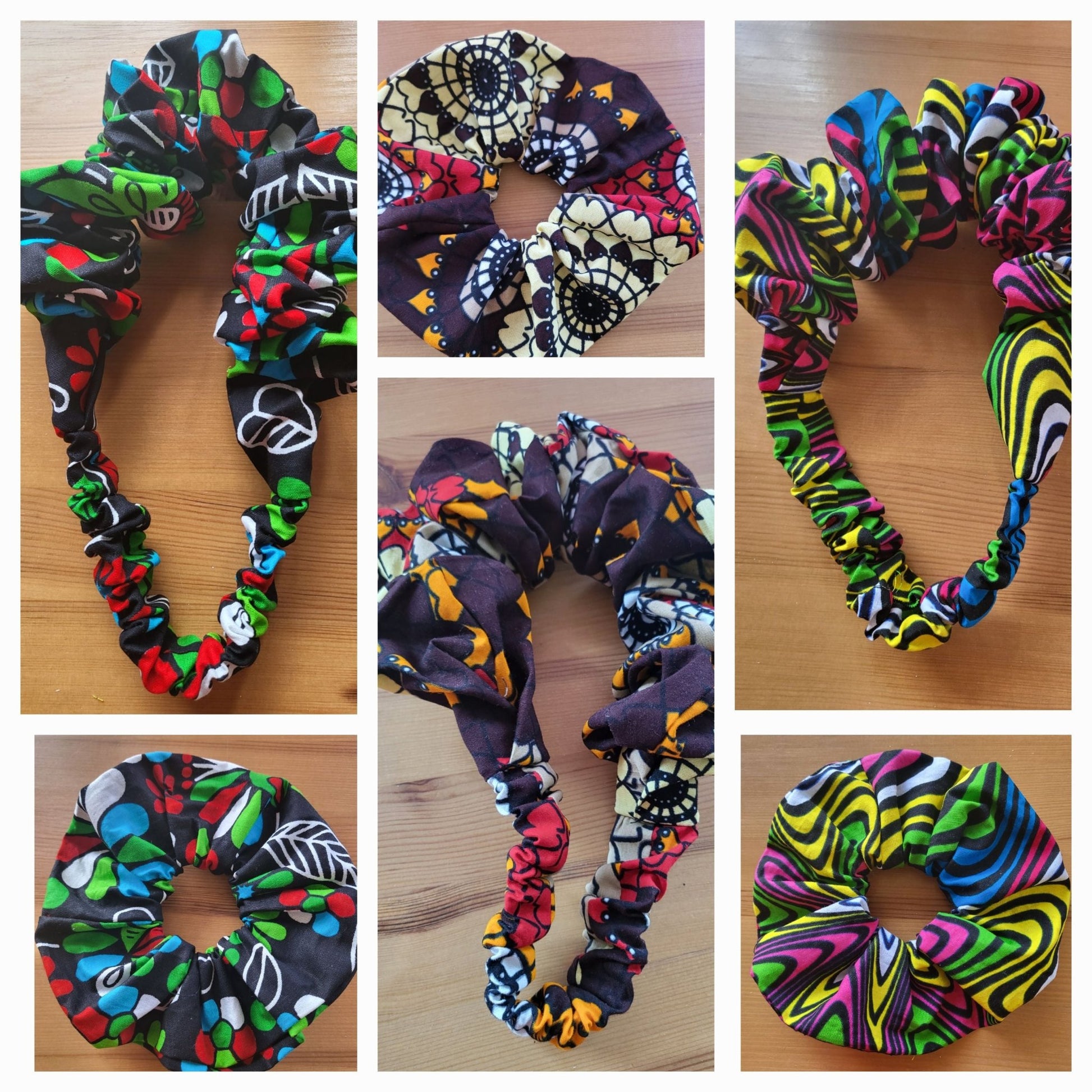 Headband with scrunchie - over 30 patterns - Glo Cre8s