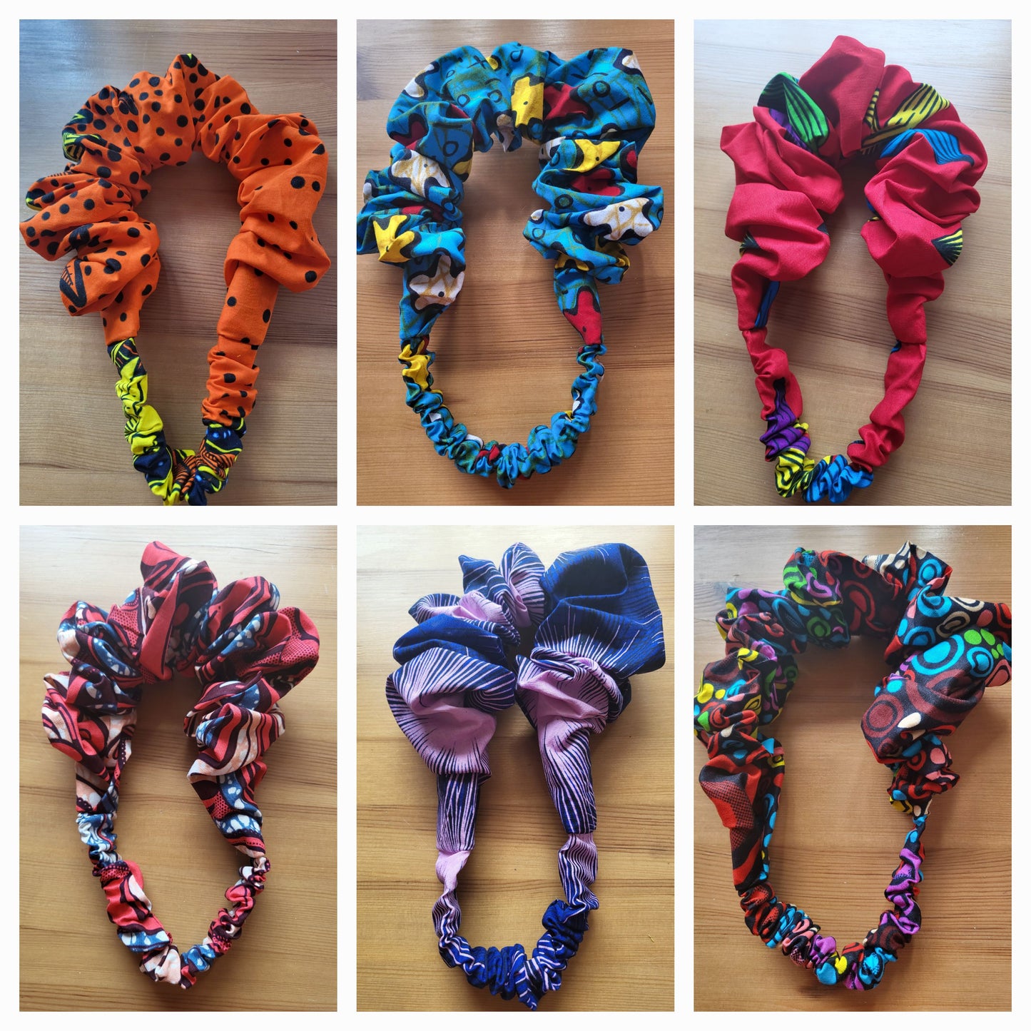 Ruffled African Print Headband - over 30 patterns - Glo Cre8s