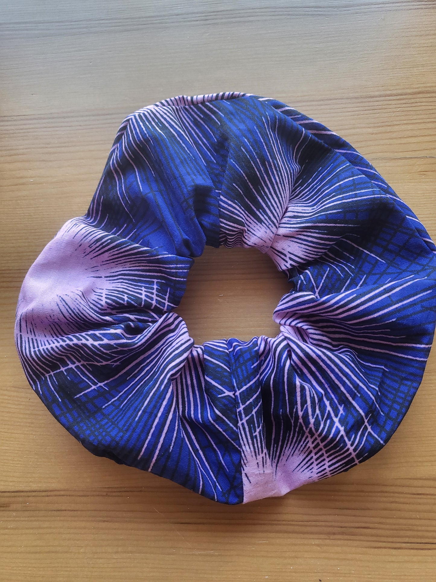 Large scrunchies 100% Cotton scrunchies - 40 patterns available - Glo Cre8s