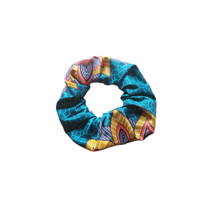 Large scrunchies | African print scrunchies - over 60 patterns - Glo Cre8s