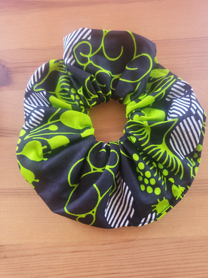 Large scrunchies 100% Cotton scrunchies - 40 patterns available - Glo Cre8s