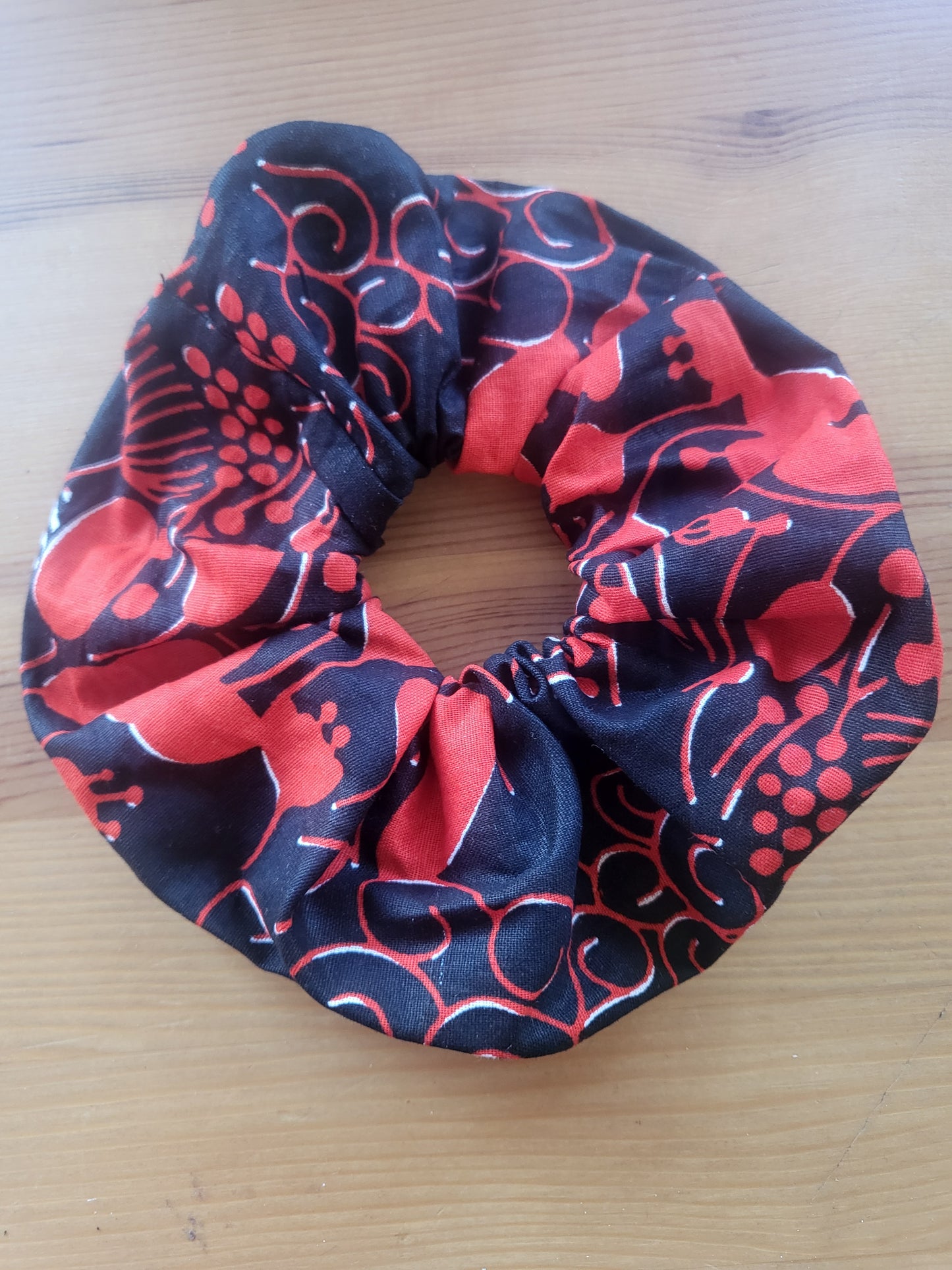 Large scrunchies 100% Cotton scrunchies - 40 patterns available - Glo Cre8s