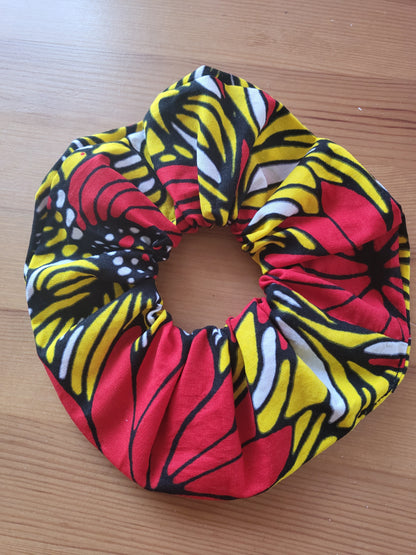 Large scrunchies 100% Cotton scrunchies - 40 patterns available - Glo Cre8s