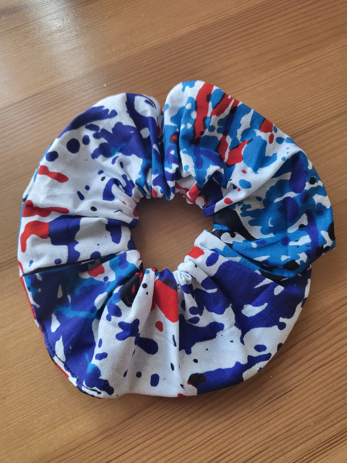 Large scrunchies 100% Cotton scrunchies - 40 patterns available - Glo Cre8s