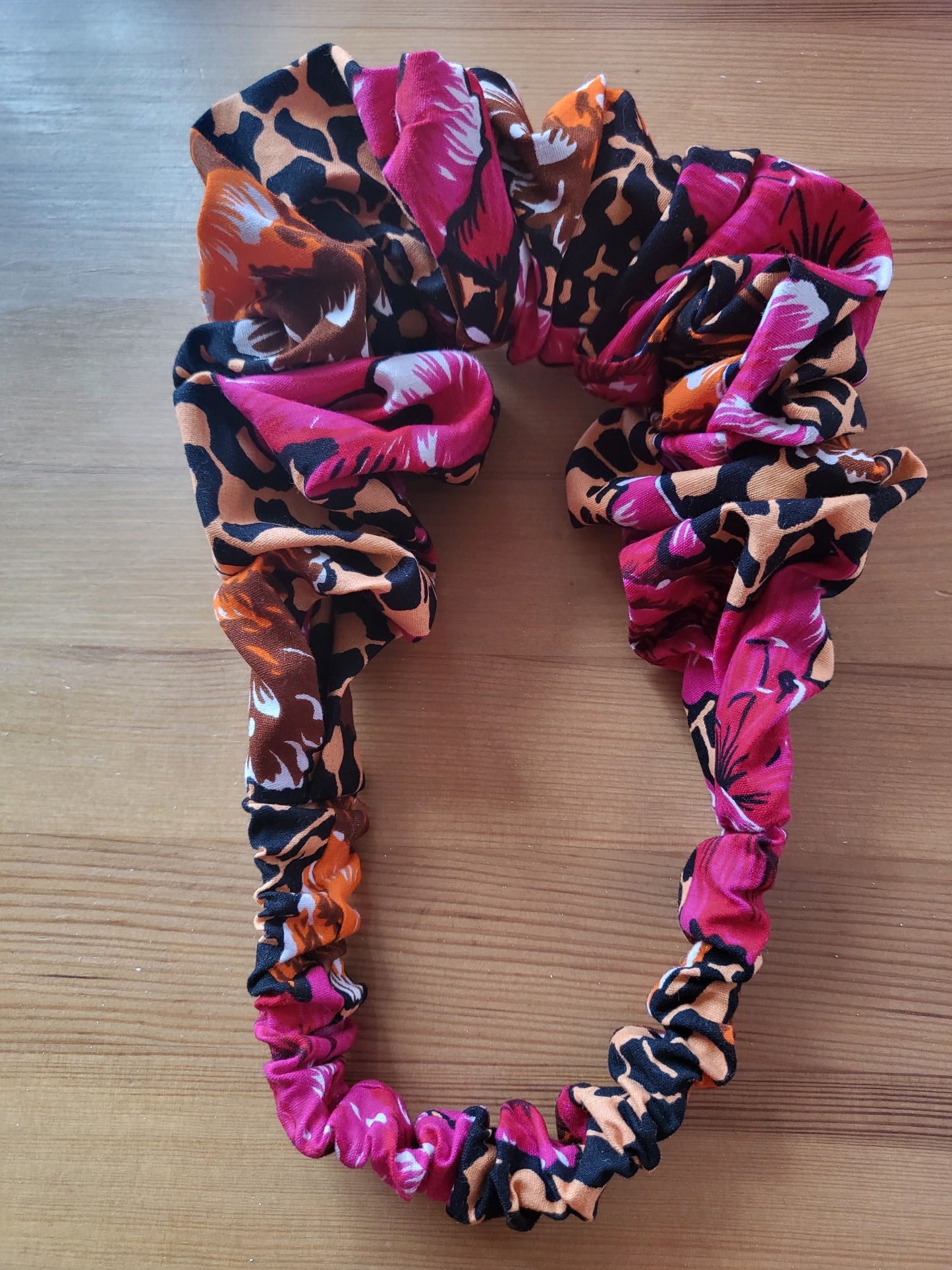 Ruffled African Print Headband - over 30 patterns - Glo Cre8s