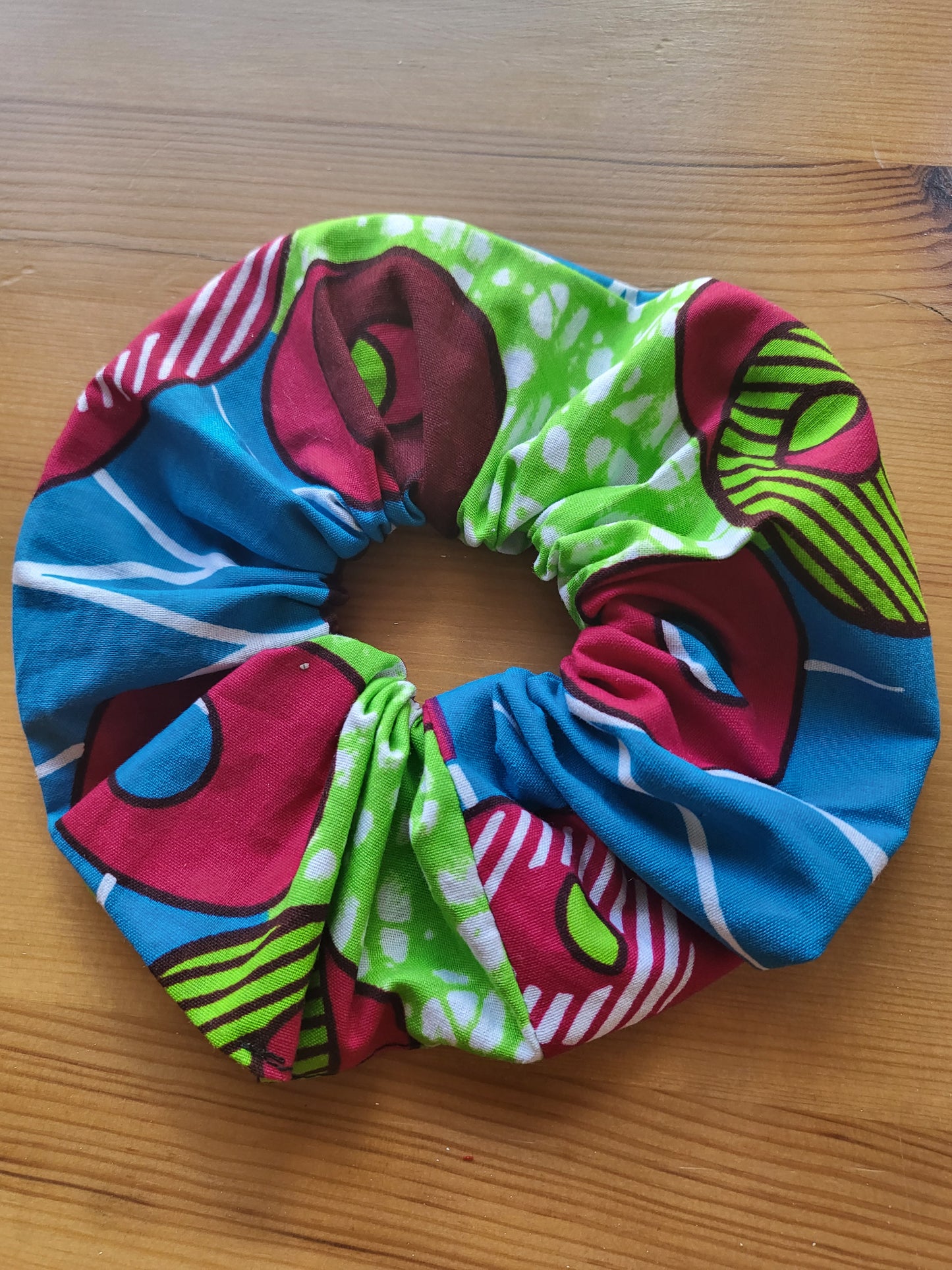 Large scrunchies 100% Cotton scrunchies - 40 patterns available - Glo Cre8s