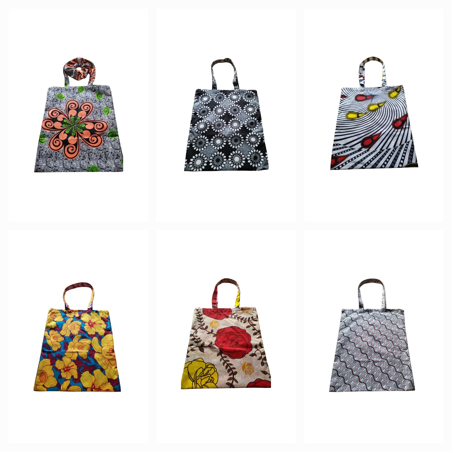 Zero waste tote bags - over 60 patterns available - Glo Cre8s