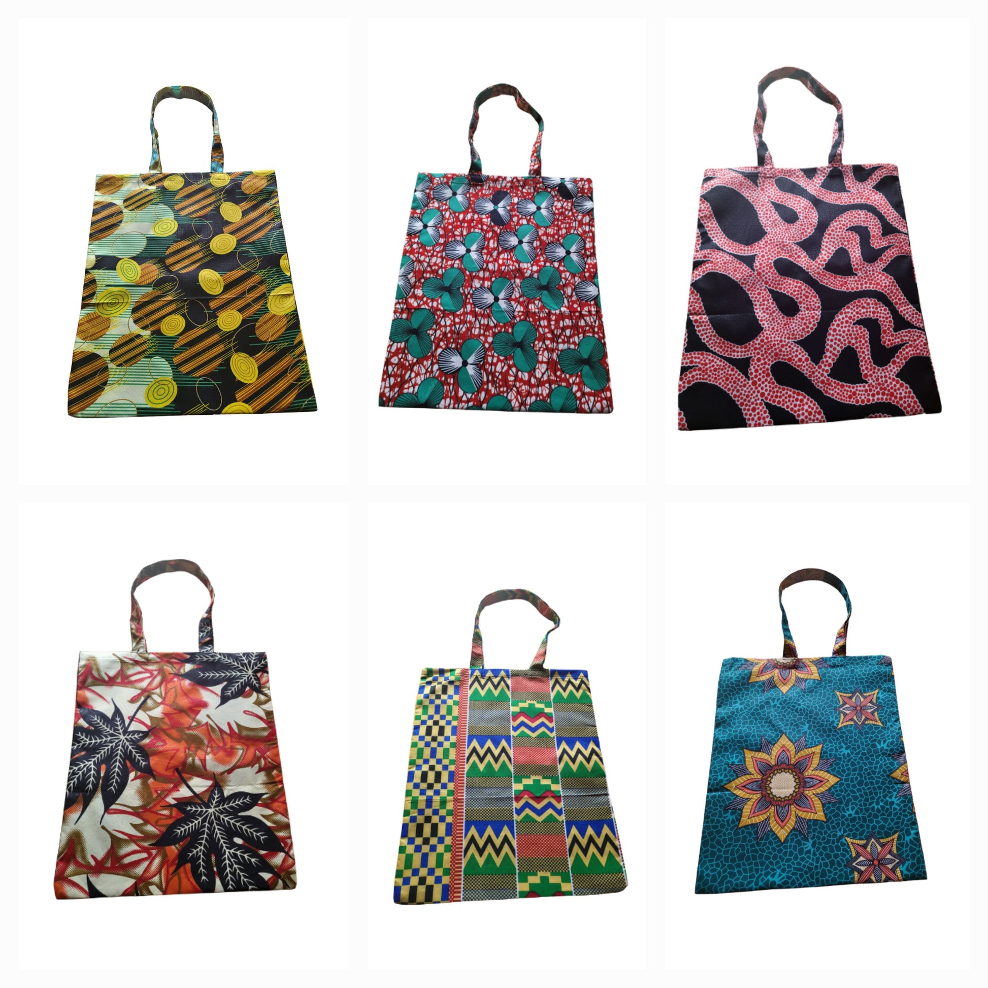 Zero waste tote bags - over 60 patterns available - Glo Cre8s