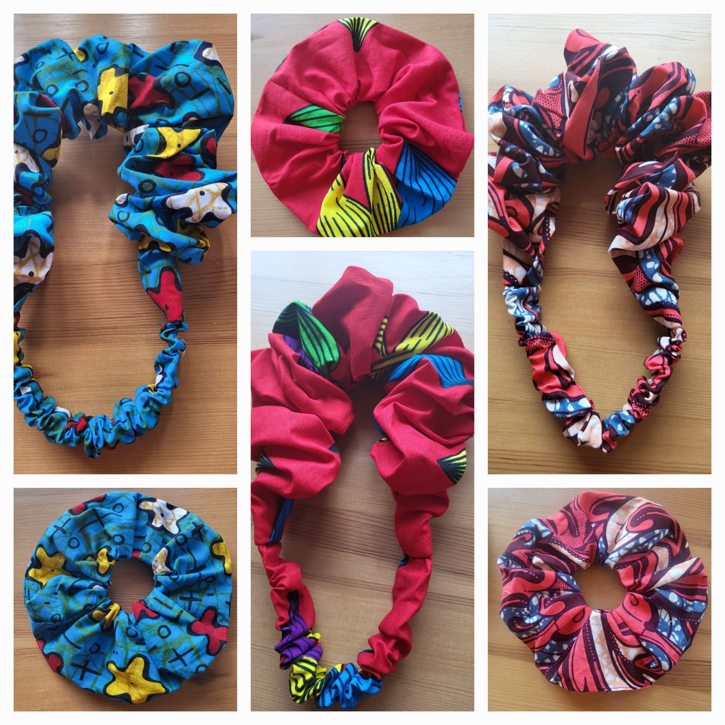 Headband with scrunchie - over 30 patterns - Glo Cre8s