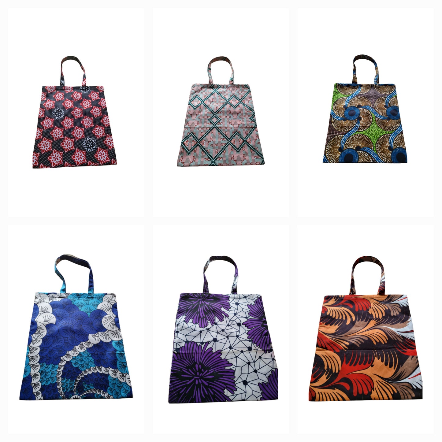 Zero waste tote bags - over 60 patterns available - Glo Cre8s