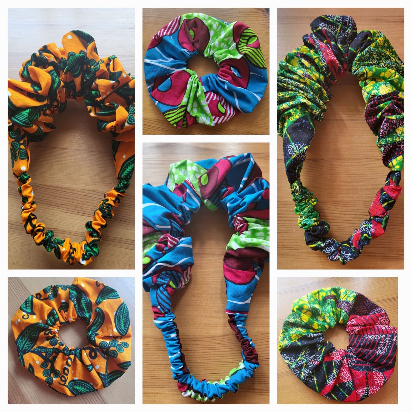 Headband with scrunchie - over 30 patterns - Glo Cre8s