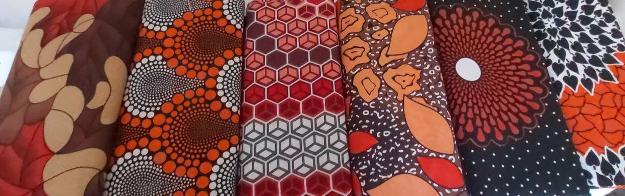 Shades of Orange Fat Quarter Bundle Fabrics FQ-5 - Glo Cre8s