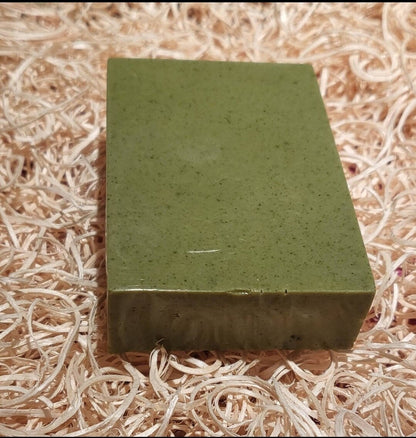 Green tea soap, moringa and neem Soap, naturally scented soap - Glo Cre8s